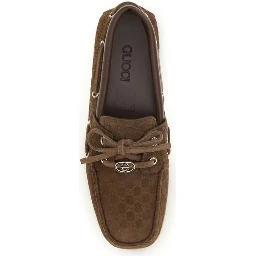 Brown Calf Leather Bos Taurus Slip-On Loafers