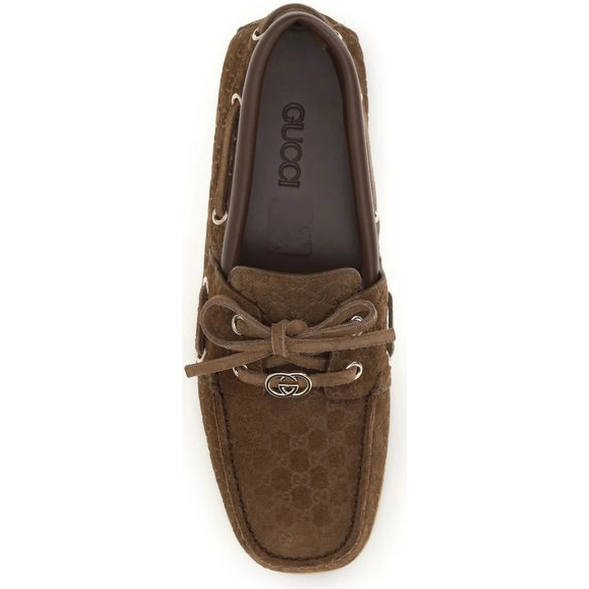 Brown Calf Leather Bos Taurus Slip-On Loafers