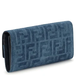Blue Cotton Wallet