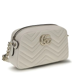 White Calf Leather Bos Taurus Handbag