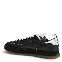 Black Calf Leather Bos Taurus Low Top Sneakers