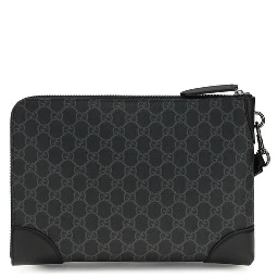 Black Fabric Handbag