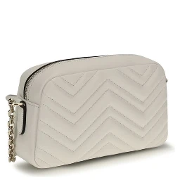 White Calf Leather Bos Taurus Handbag