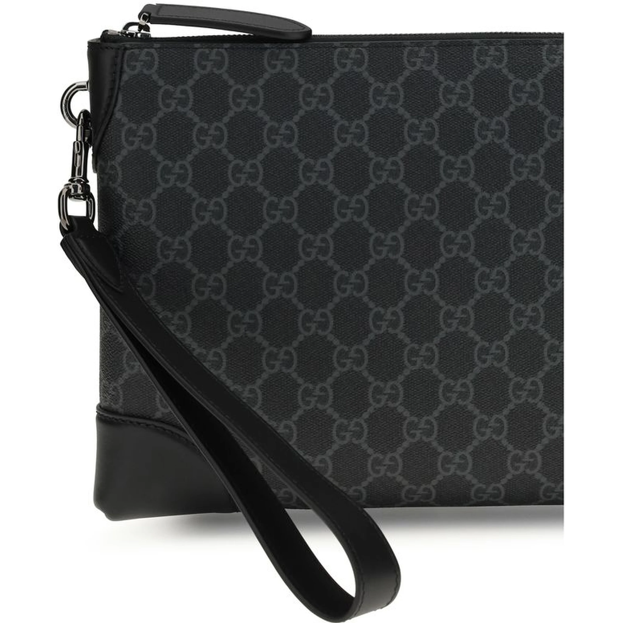 Black Fabric Handbag