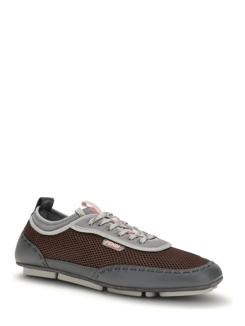 Multicolor Calf Leather Bos Taurus Athletic Sneakers