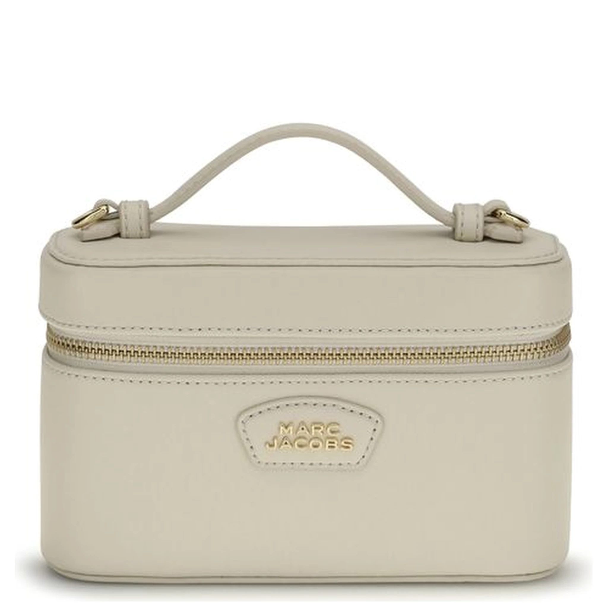 Beige Calf Leather Bos Taurus Handbag