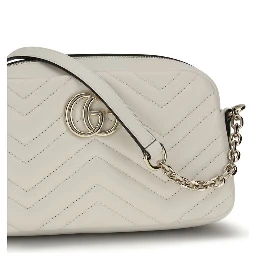 White Calf Leather Bos Taurus Handbag