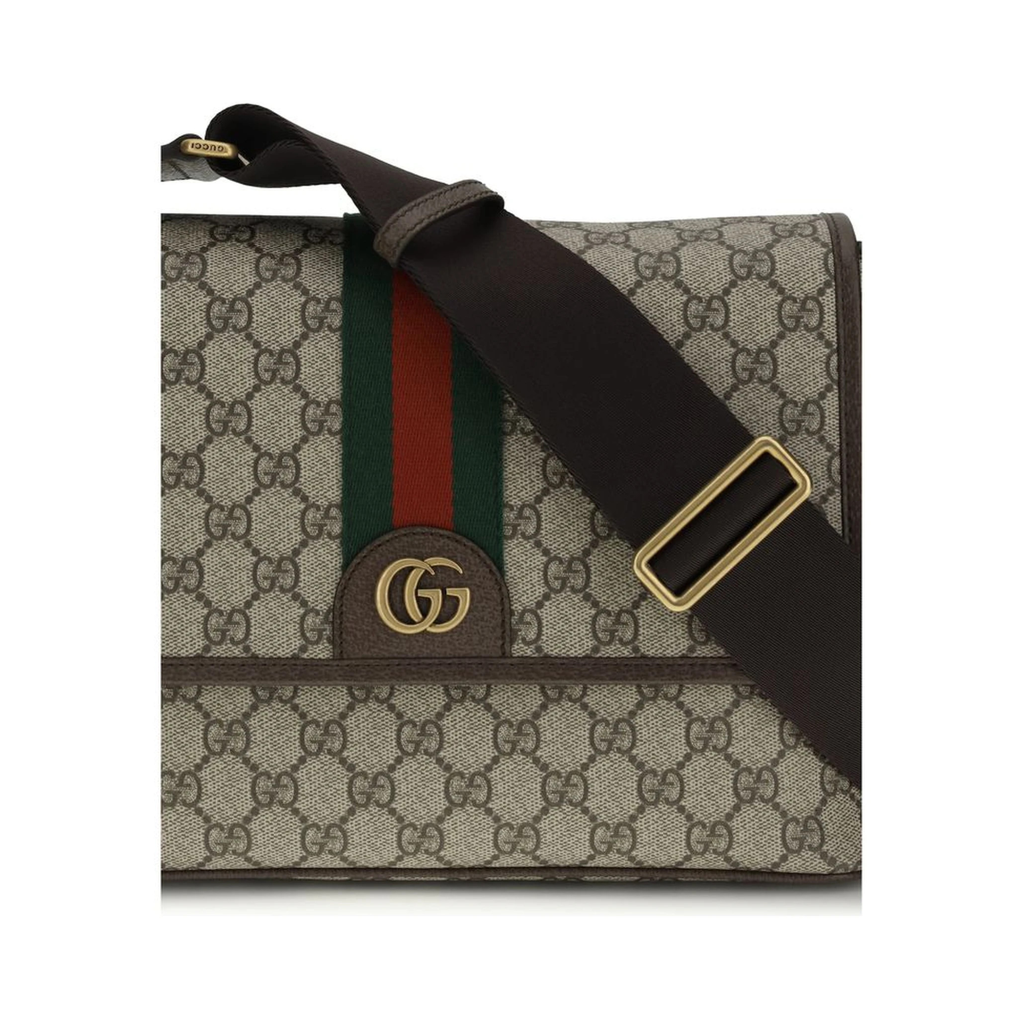 Beige Fabric Shoulder Bag