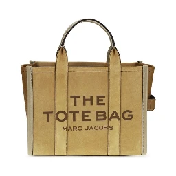 حقيبة كتف بوس توروس من جلد العجل البيج