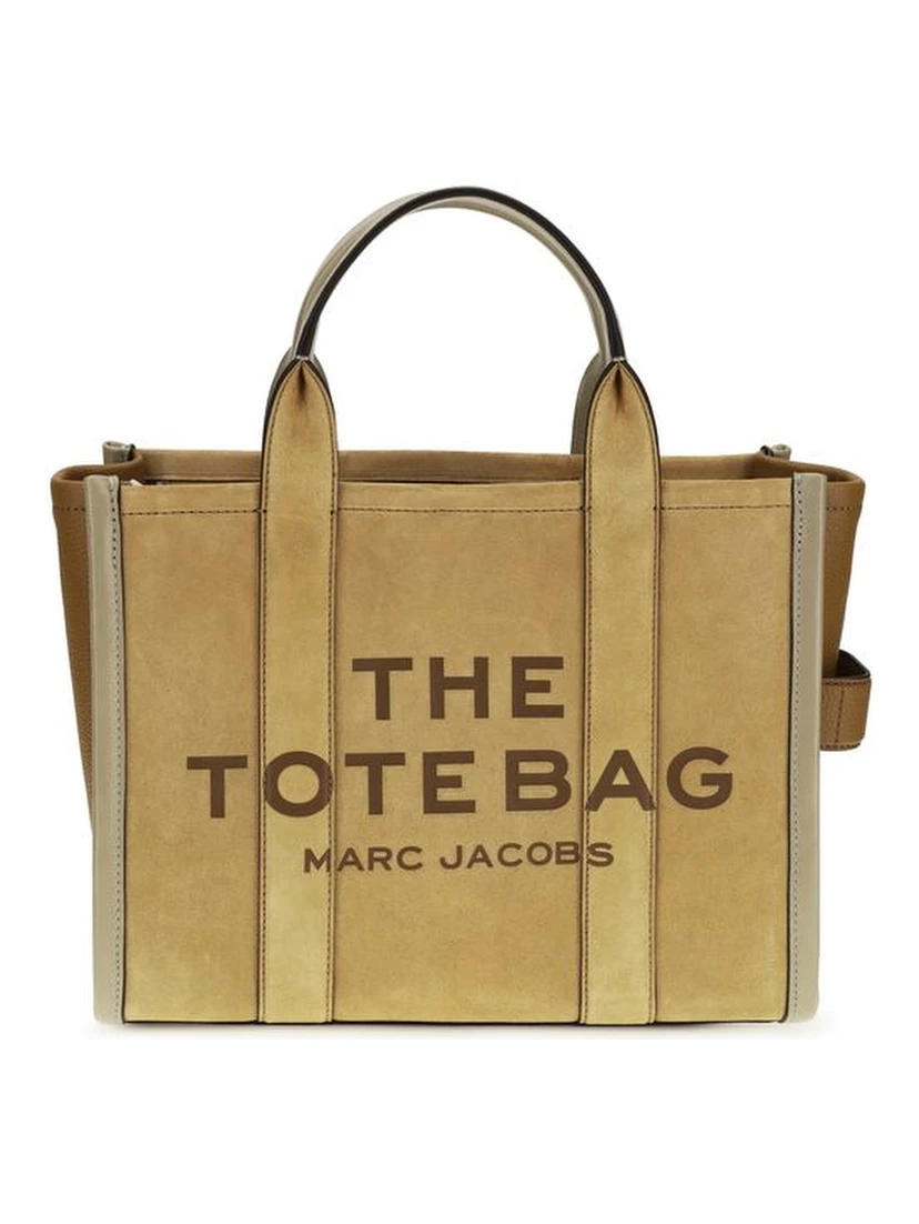 Beige Calf Leather Bos Taurus Shoulder Bag