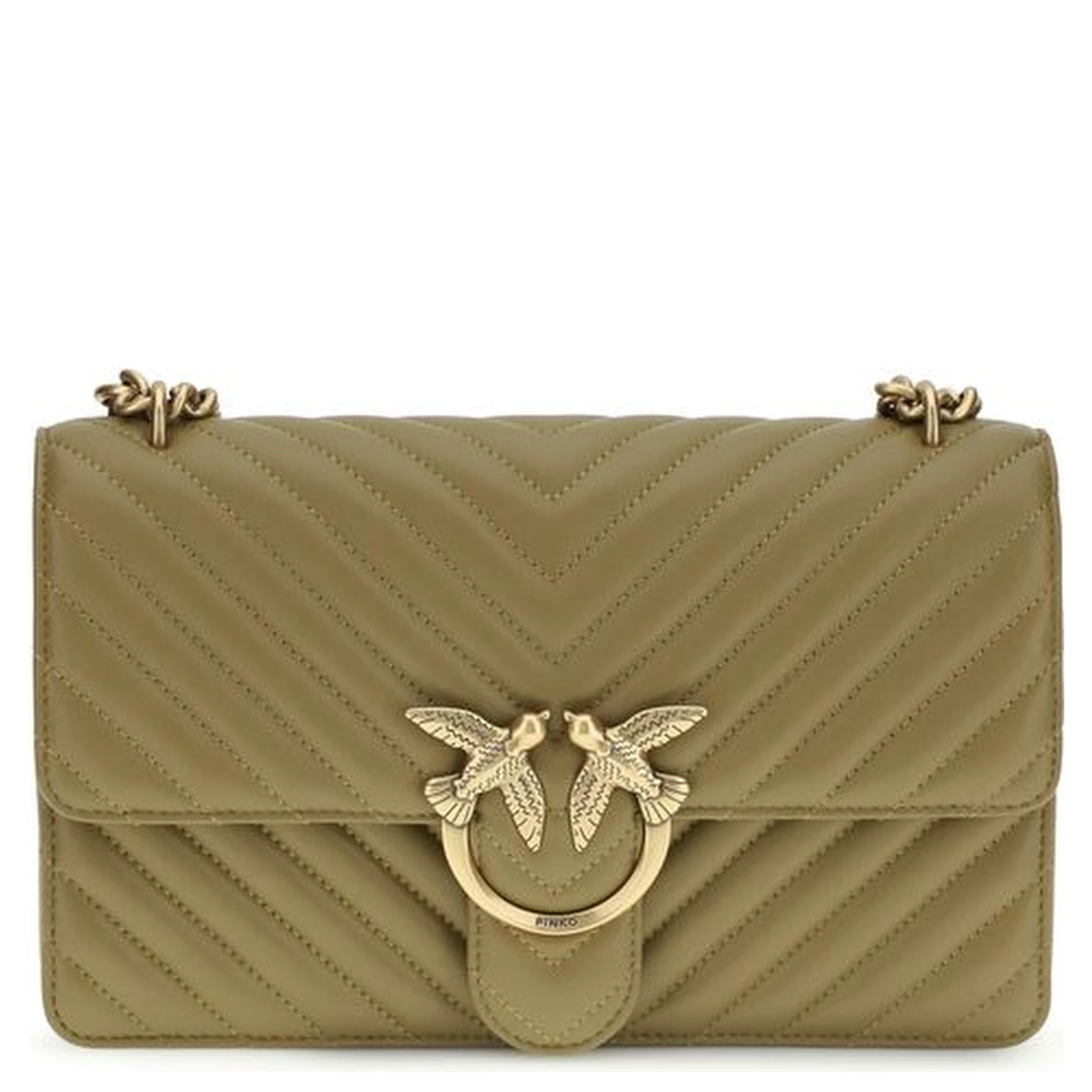 Bicolor Calf Leather Bos Taurus Shoulder Bag