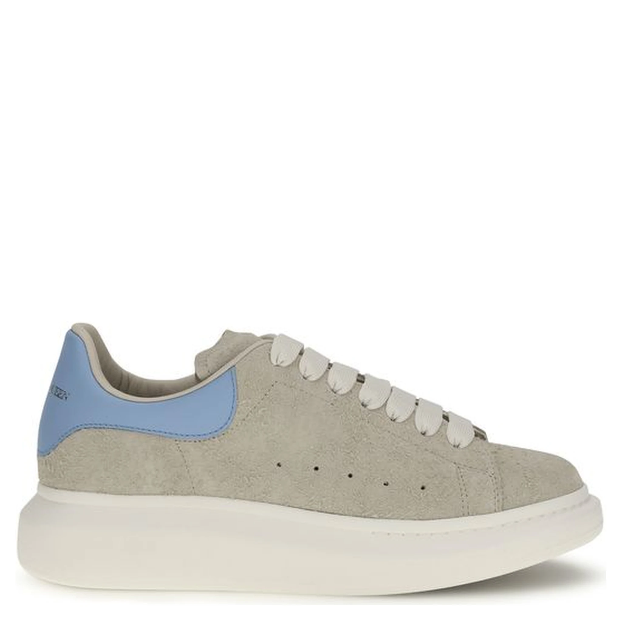 Beige Calf Leather Bos Taurus Chunky Sneakers