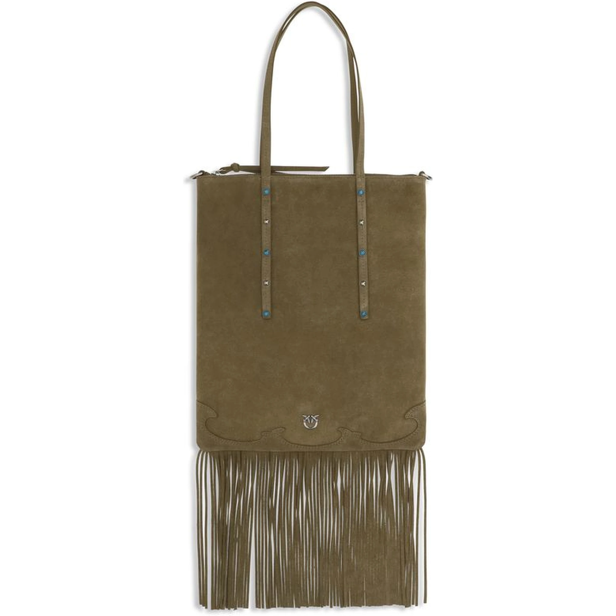 Bicolor Calf Leather Bos Taurus Shoulder Bag