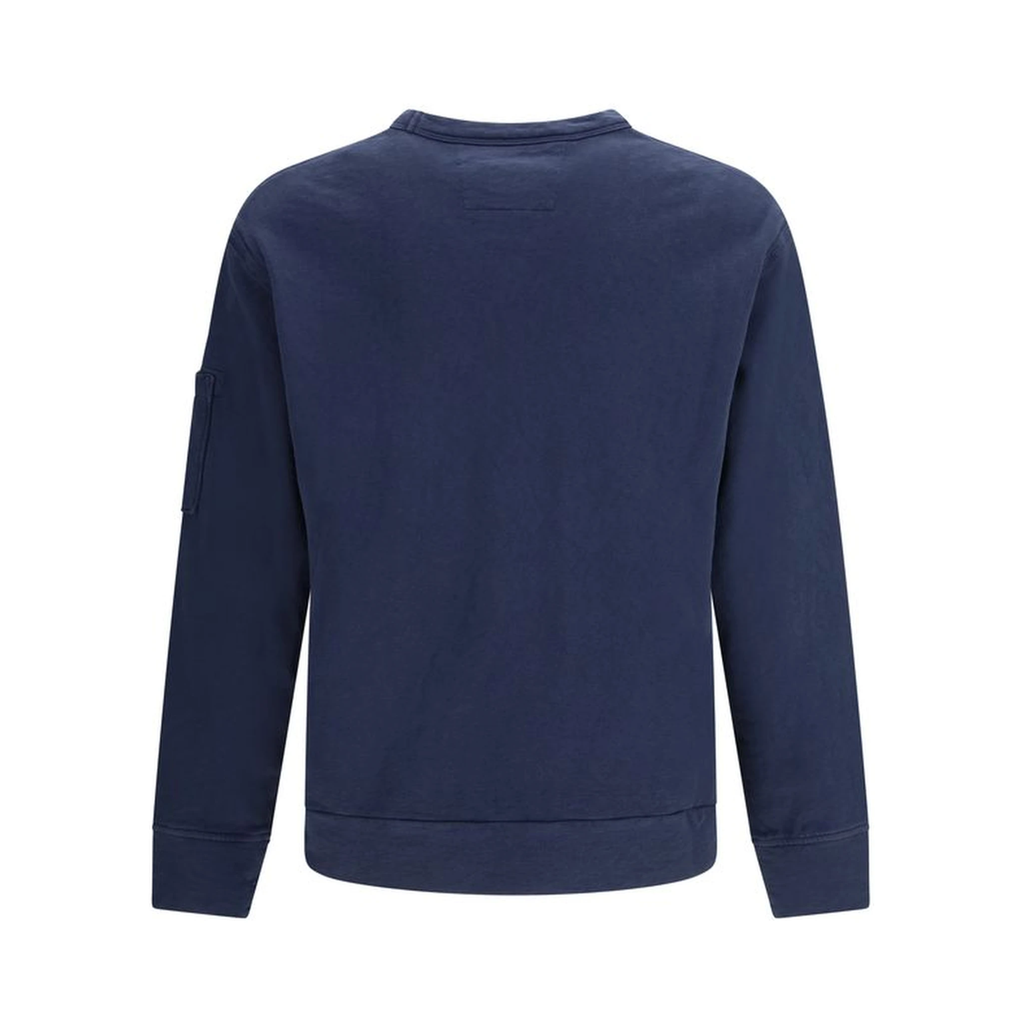 Blue Cotton Sweatshirt