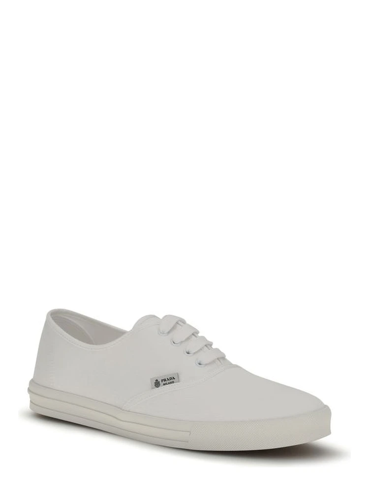 White Cotton Low Top Sneakers alternative