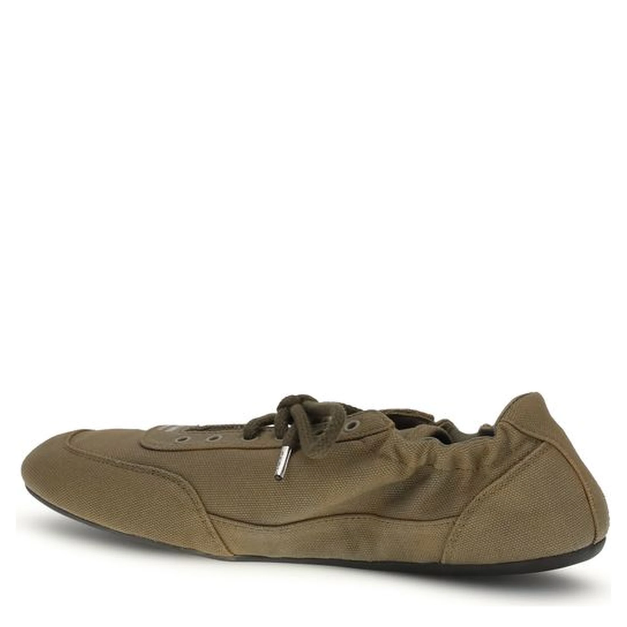 Bicolor Cotton Athletic Sneakers