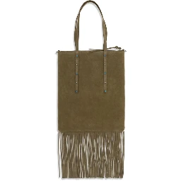 Bicolor Calf Leather Bos Taurus Shoulder Bag