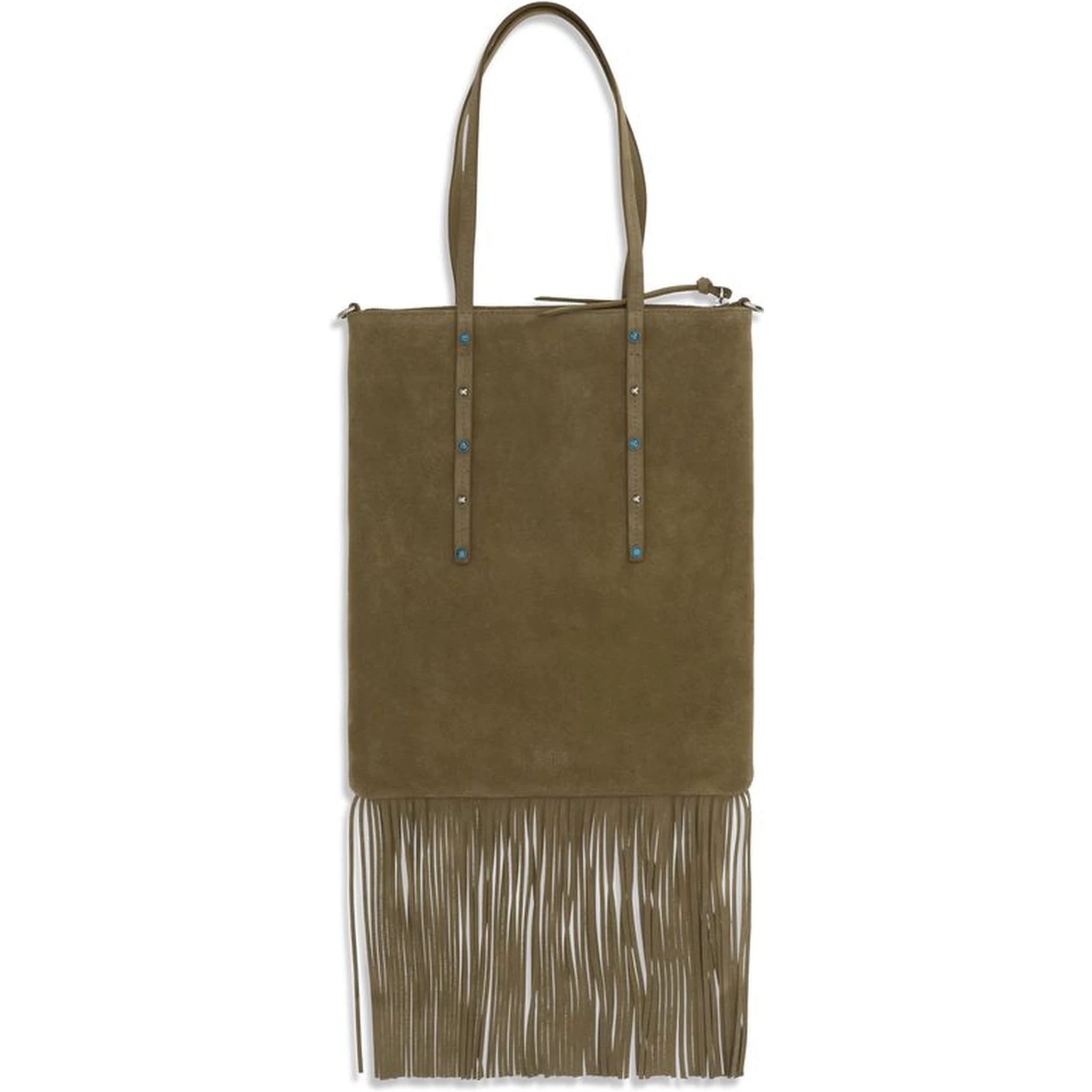 Bicolor Calf Leather Bos Taurus Shoulder Bag