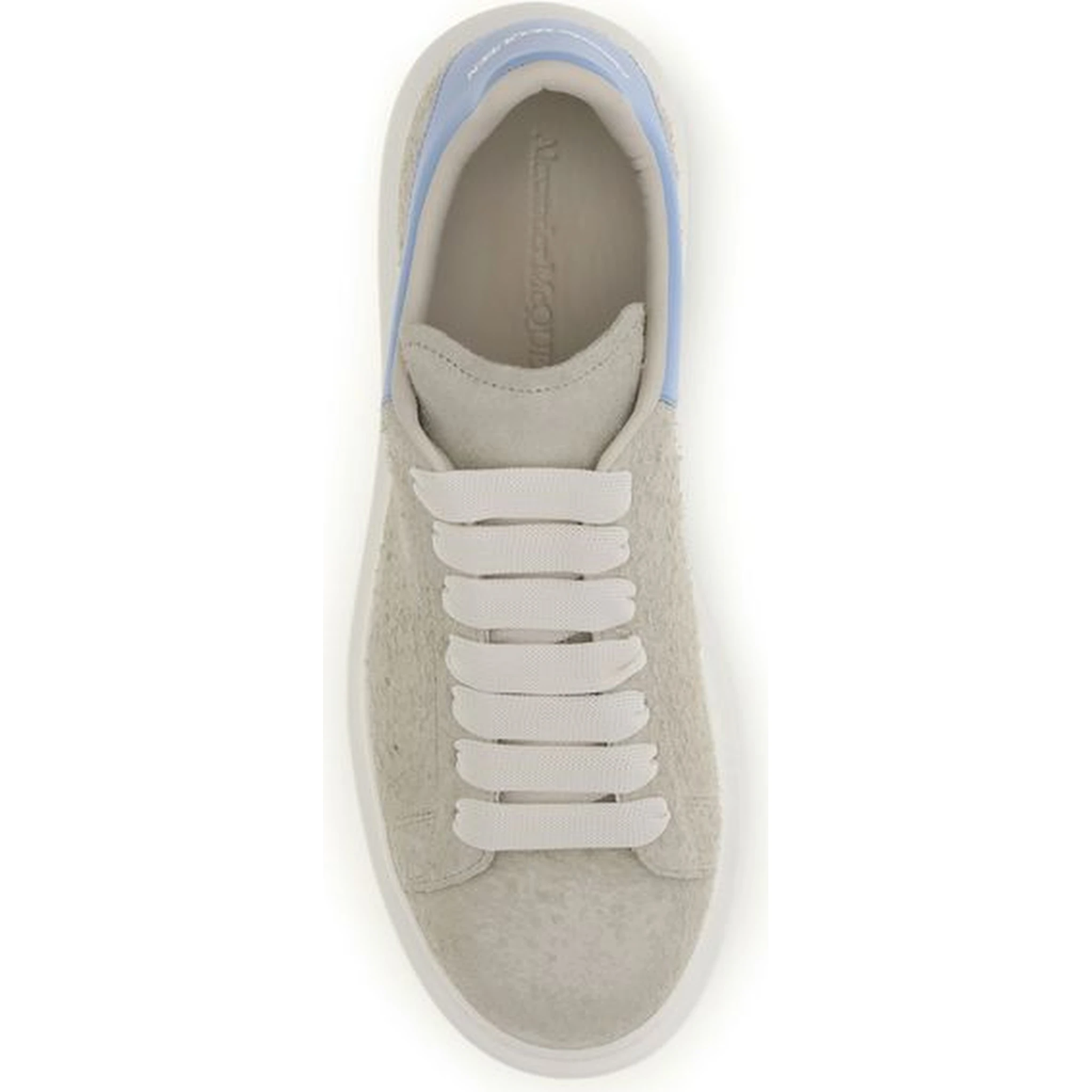 Beige Calf Leather Bos Taurus Chunky Sneakers