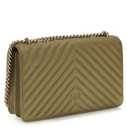 Bicolor Calf Leather Bos Taurus Shoulder Bag