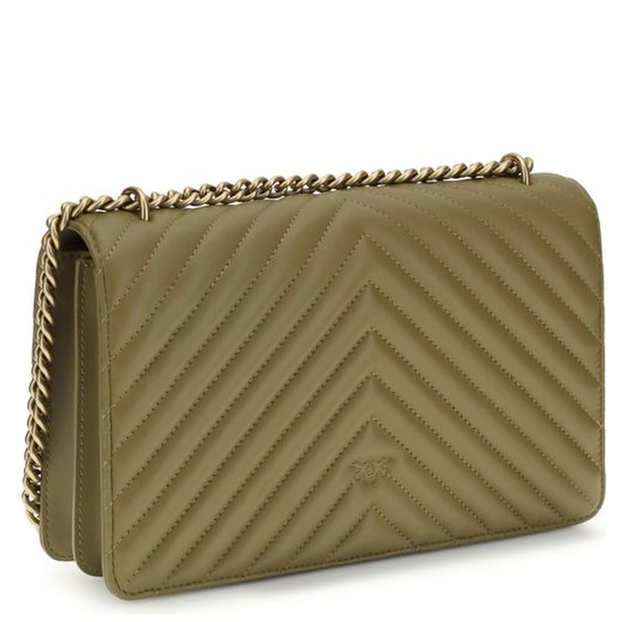 Bicolor Calf Leather Bos Taurus Shoulder Bag