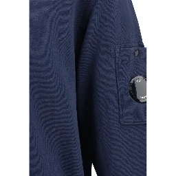 Blue Cotton Sweatshirt