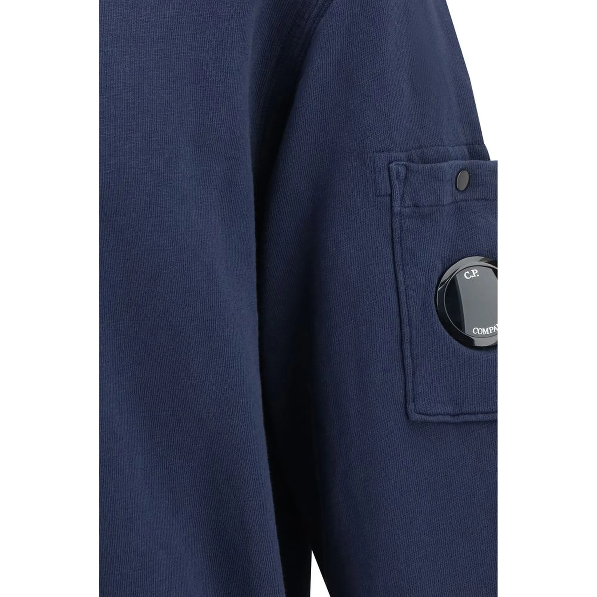 Blue Cotton Sweatshirt