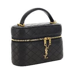 Black Calf Leather Bos Taurus Handbag