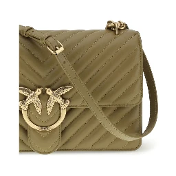 Bicolor Calf Leather Bos Taurus Shoulder Bag