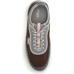 Multicolor Calf Leather Bos Taurus Athletic Sneakers