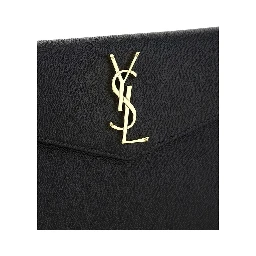 Black Calf Leather Bos Taurus Wallet