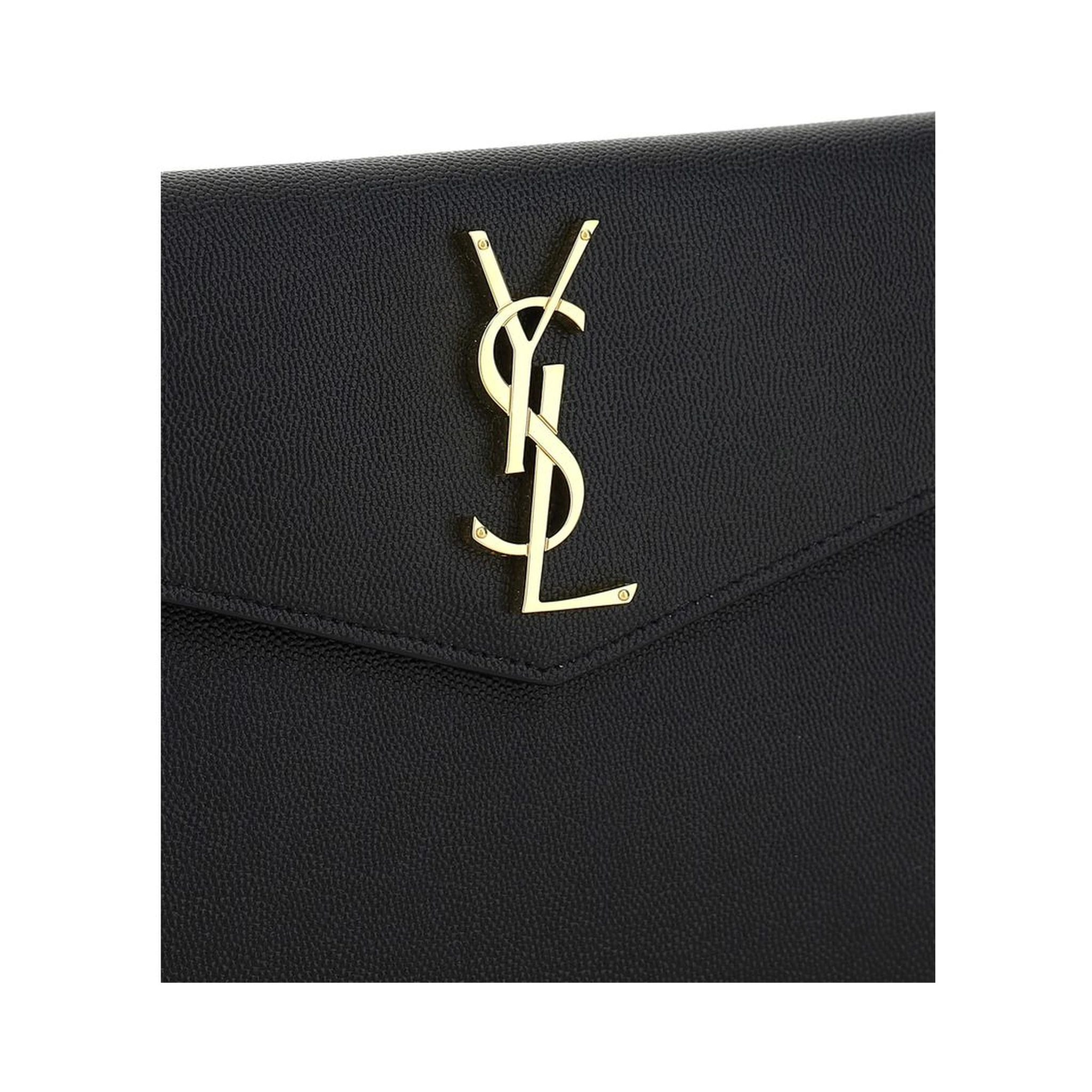 Black Calf Leather Bos Taurus Wallet