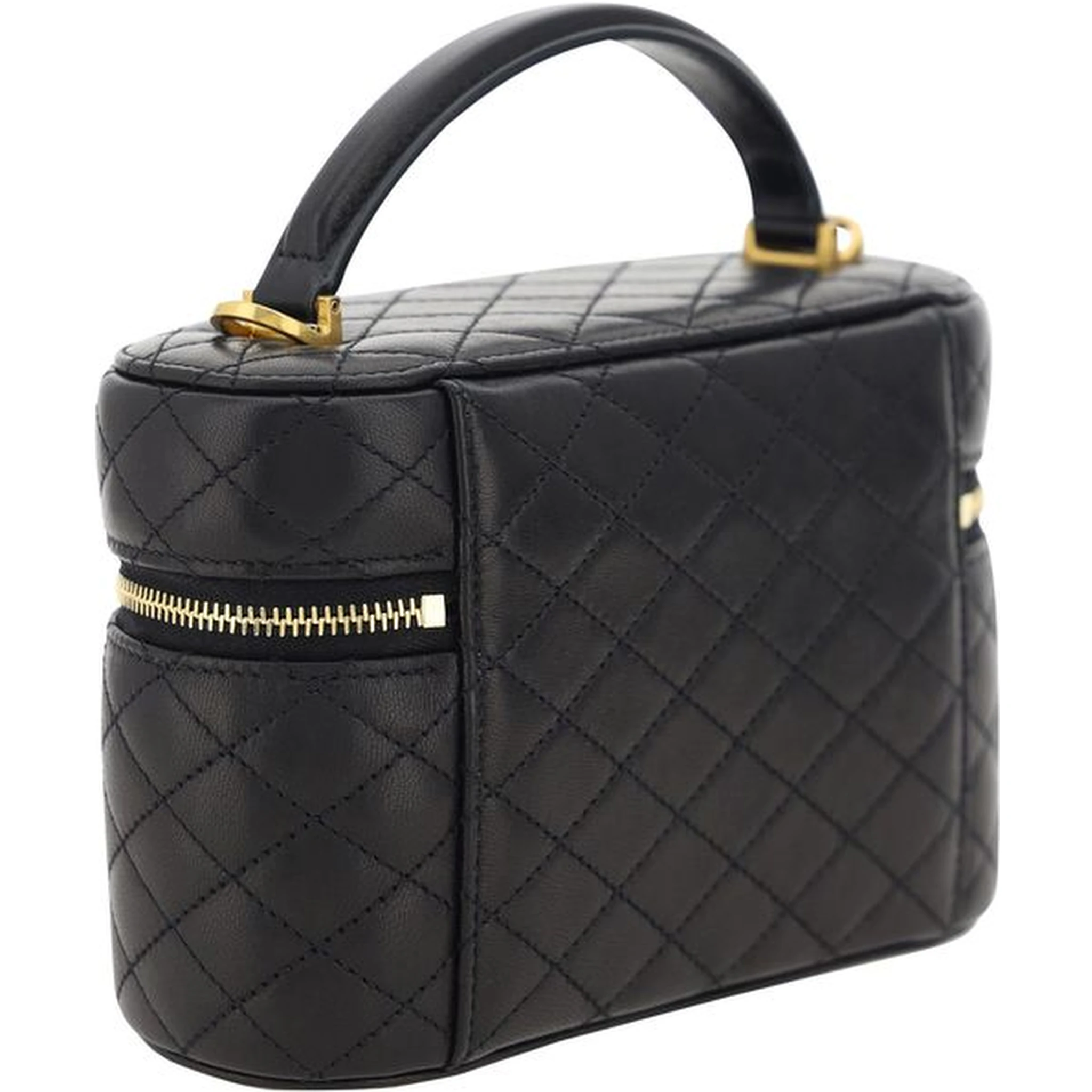 Black Calf Leather Bos Taurus Handbag