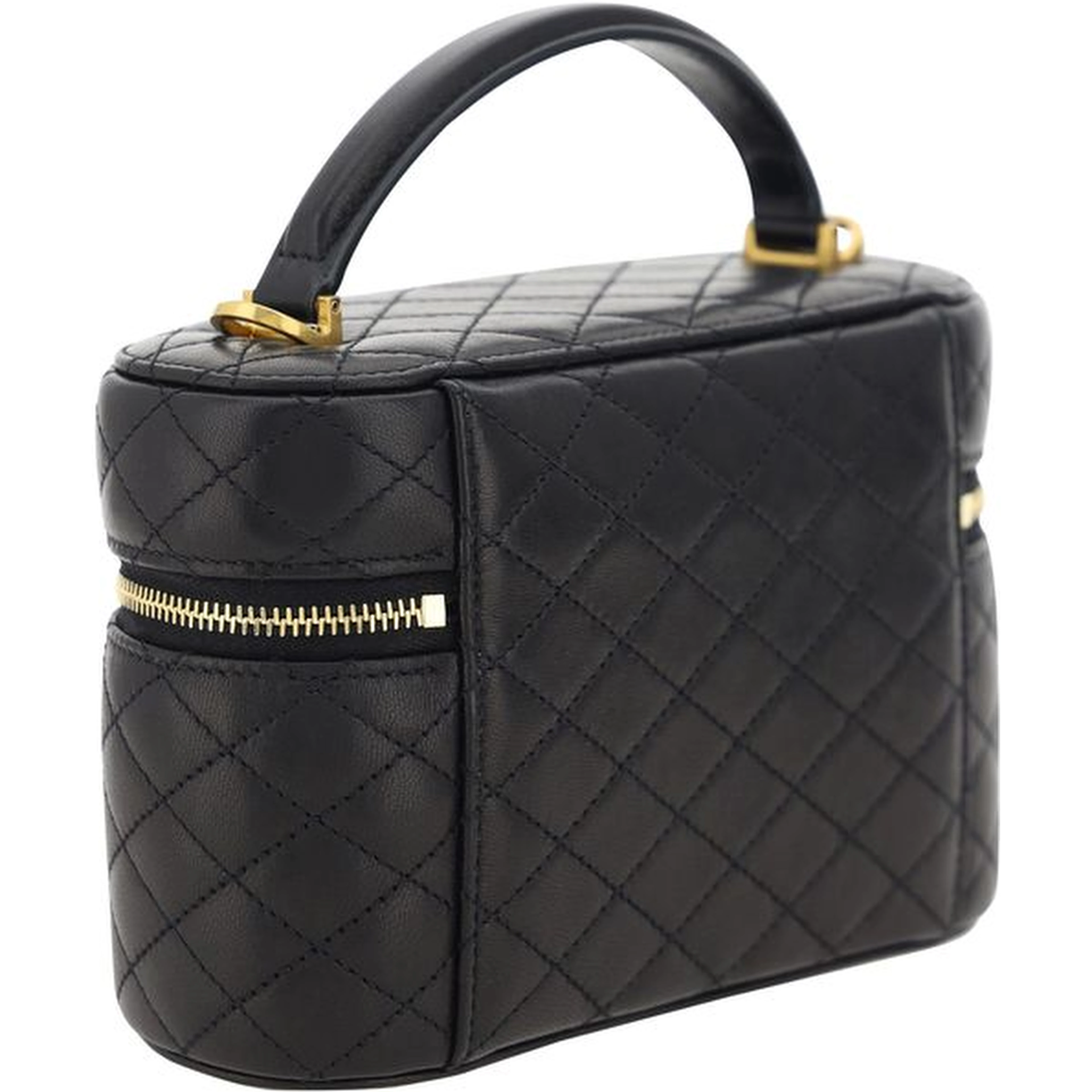 Black Calf Leather Bos Taurus Handbag