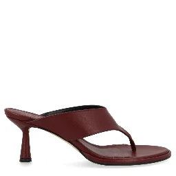 THONG SANDAL WITH HEEL