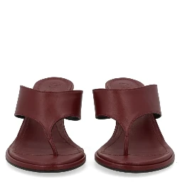 THONG SANDAL WITH HEEL