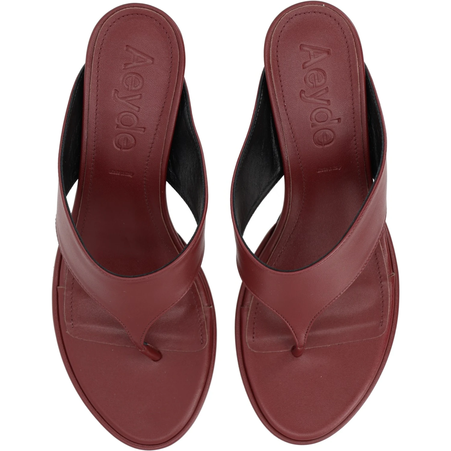THONG SANDAL WITH HEEL