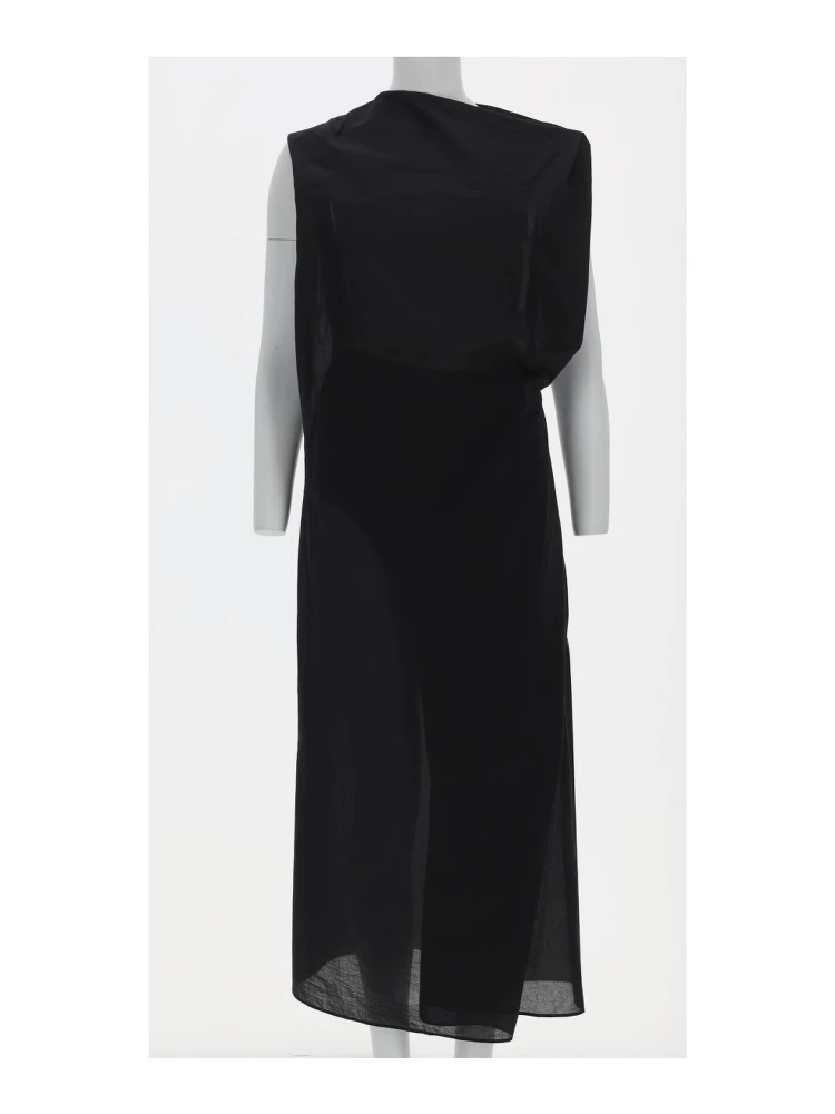 "LA ROBE DRAP" MIDI DRESS