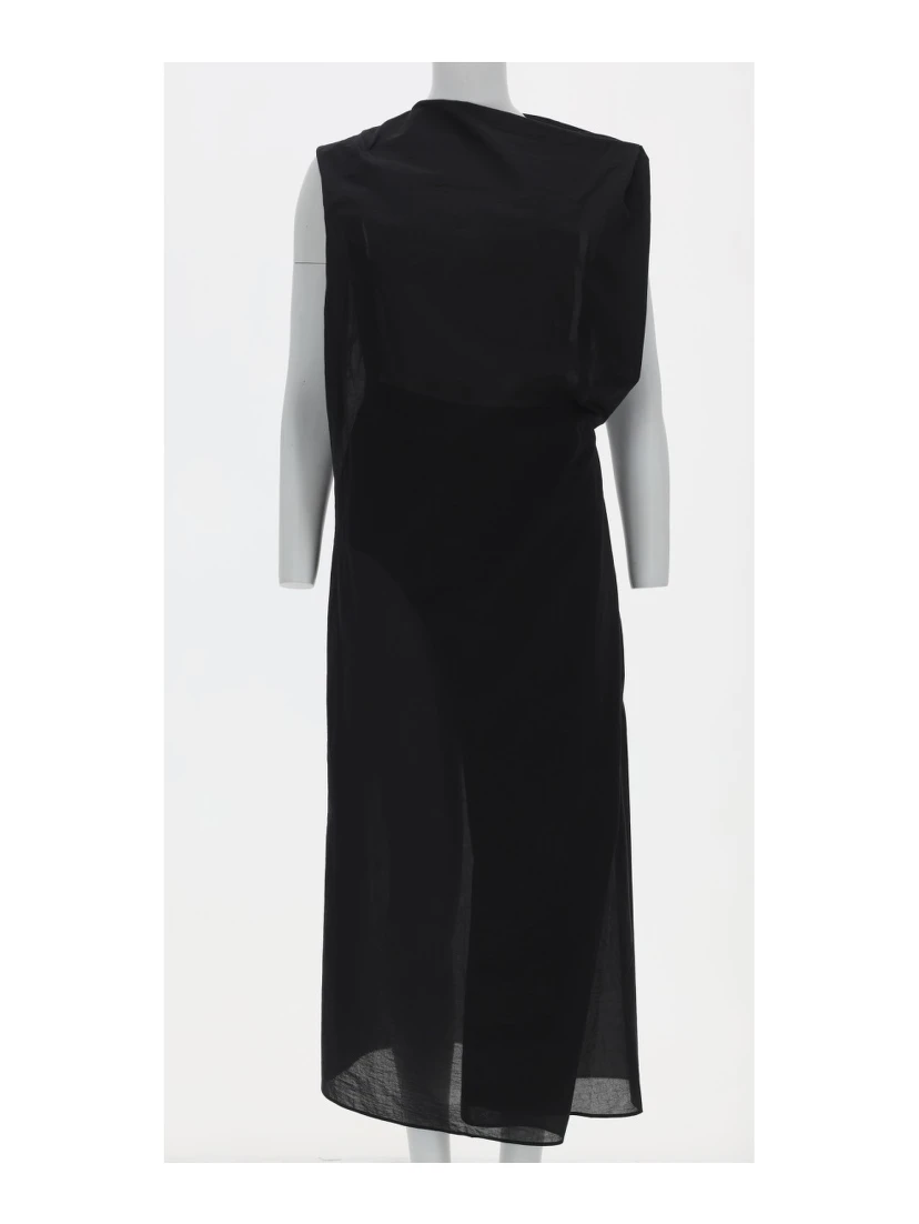 "LA ROBE DRAP" MIDI DRESS