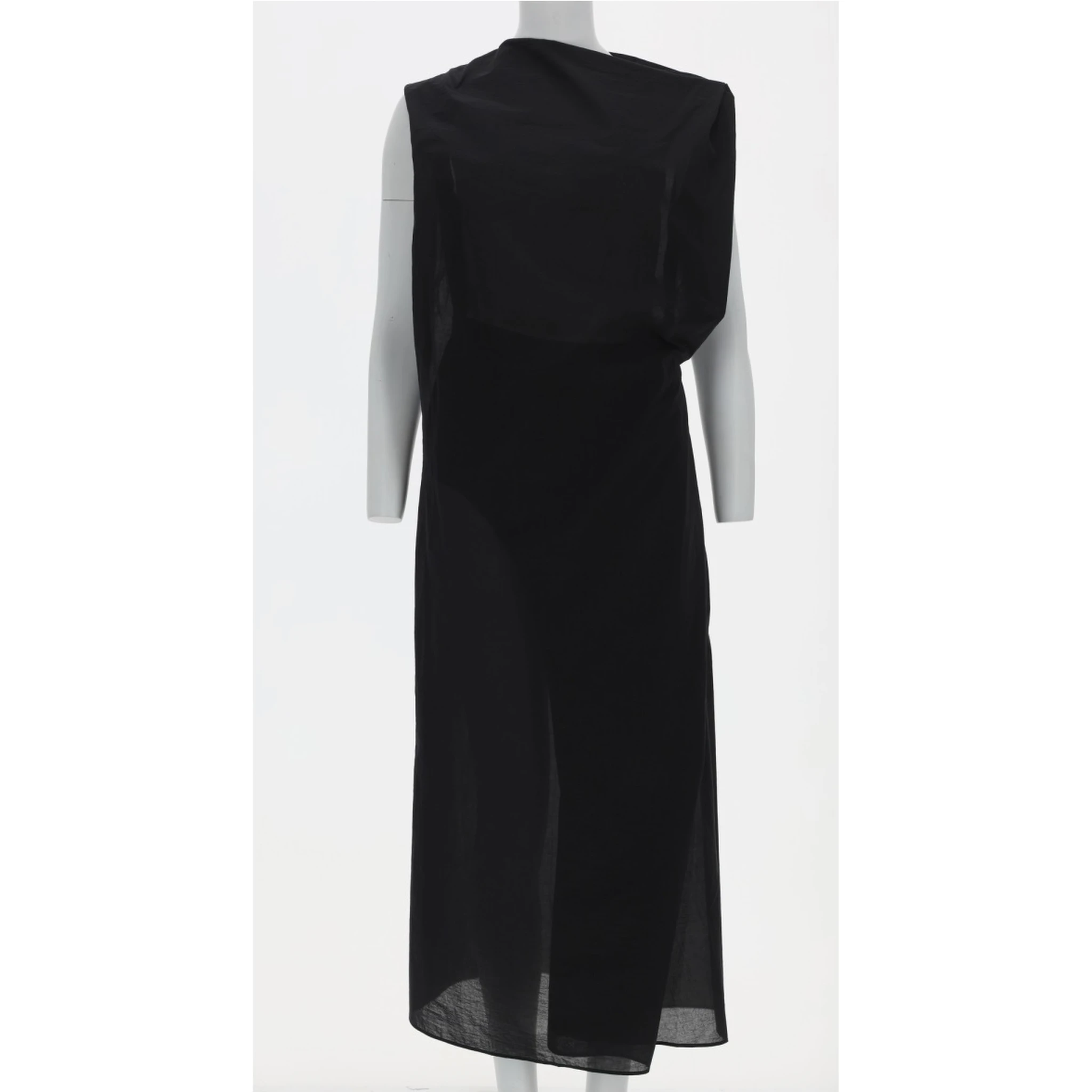 "LA ROBE DRAP" MIDI DRESS