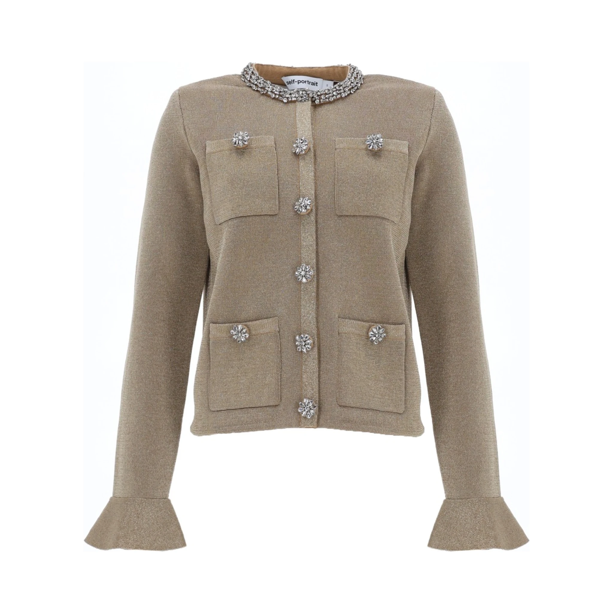 CARDIGAN WITH JEWEL BUTTONS