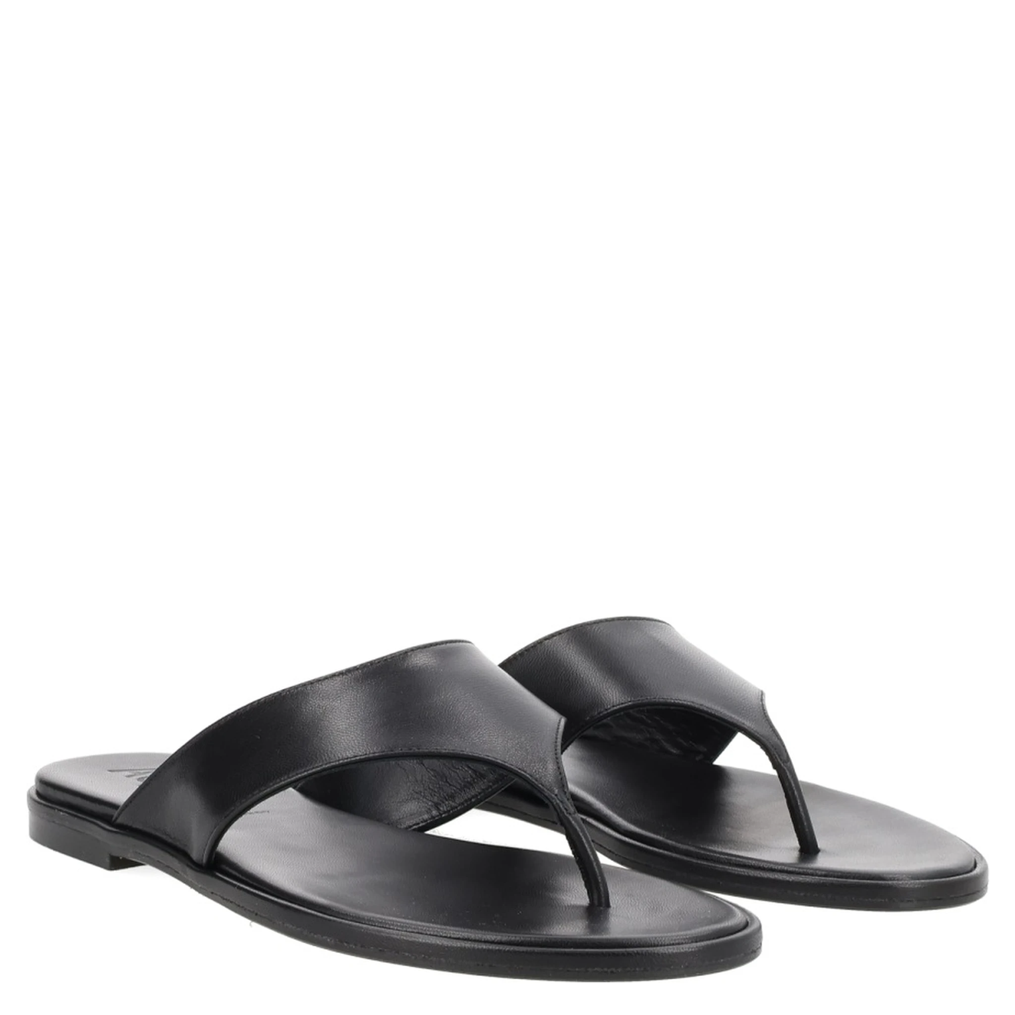 LEATHER THONG SANDAL