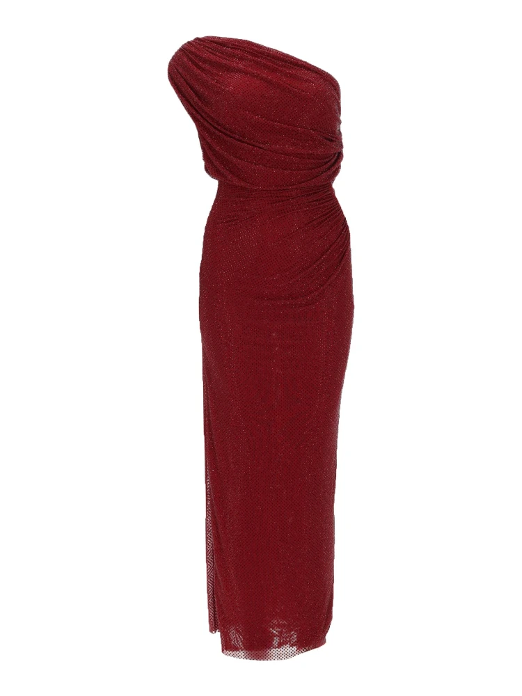 MIDI DRESS WITH RHINESTONES