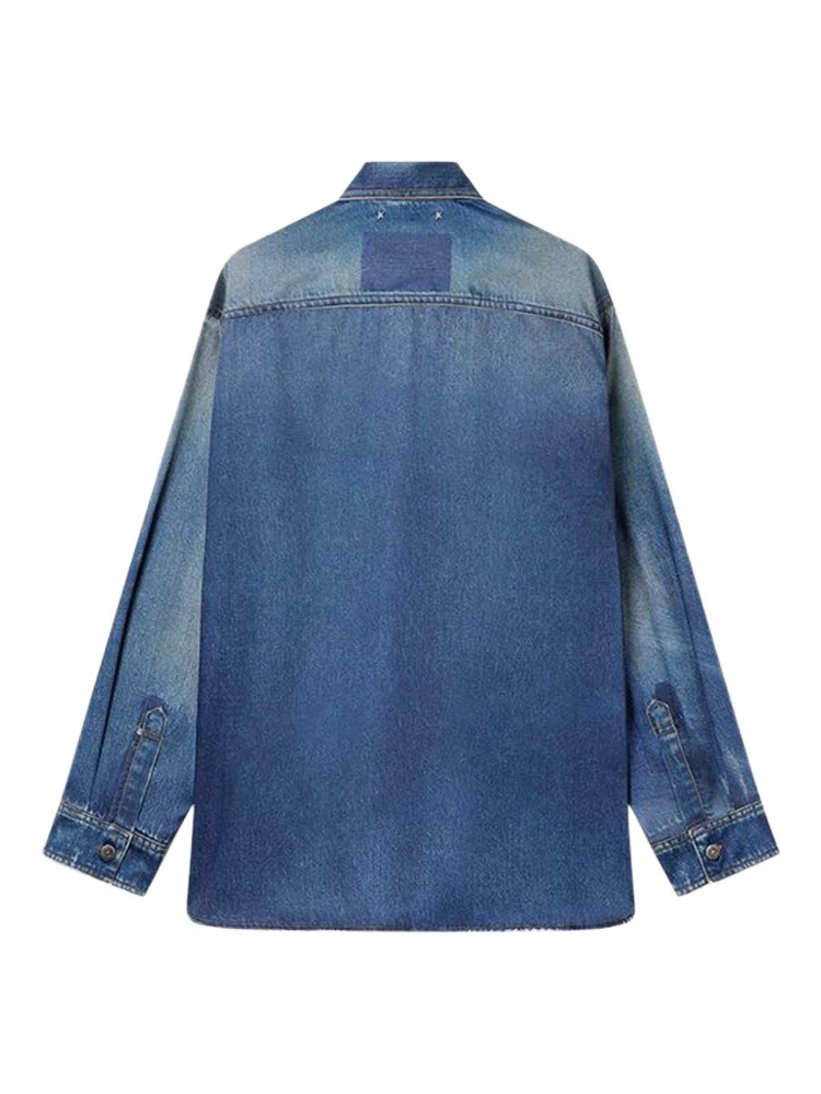 Golden Goose Shirts Blue alternative