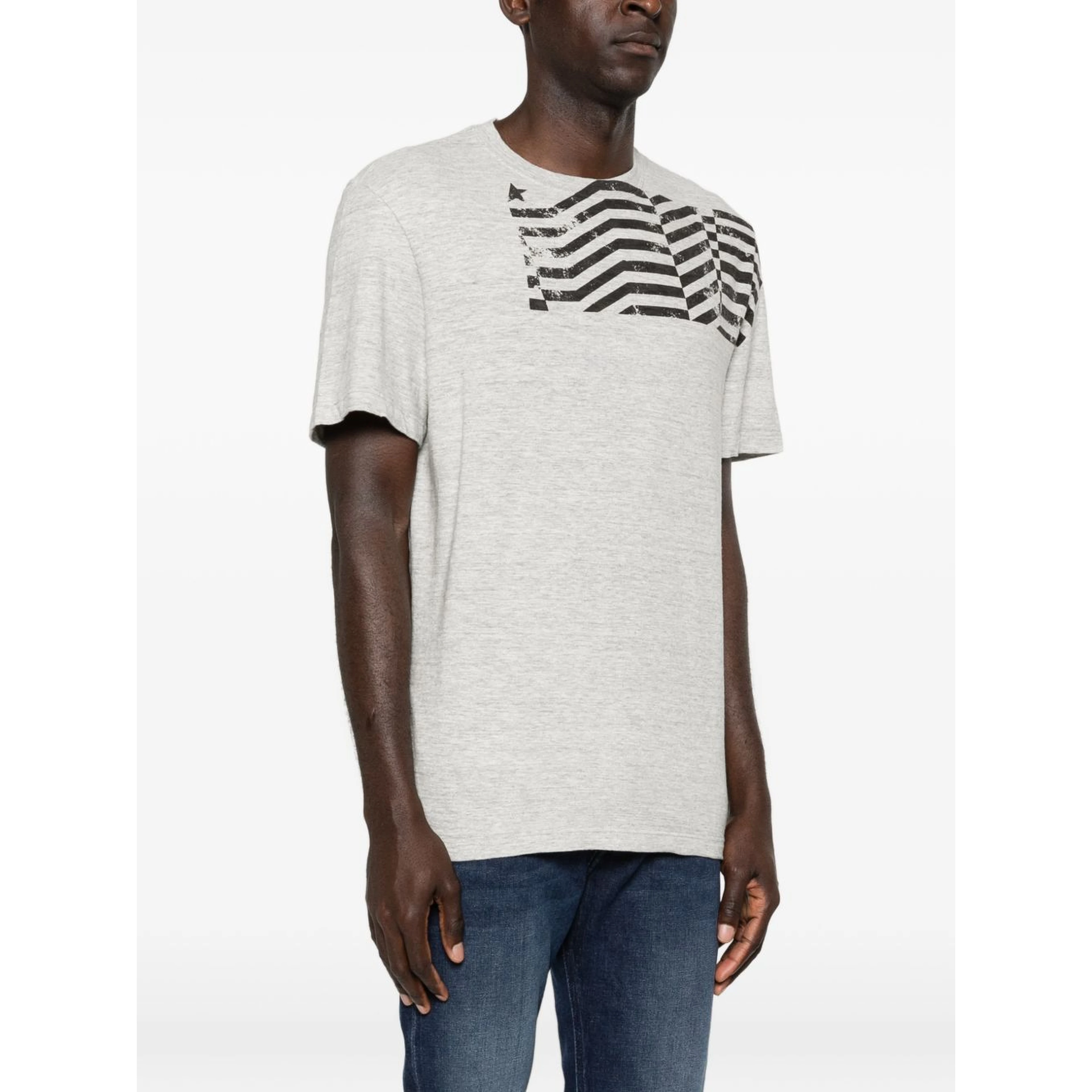 Golden Goose T-shirts and Polos Grey