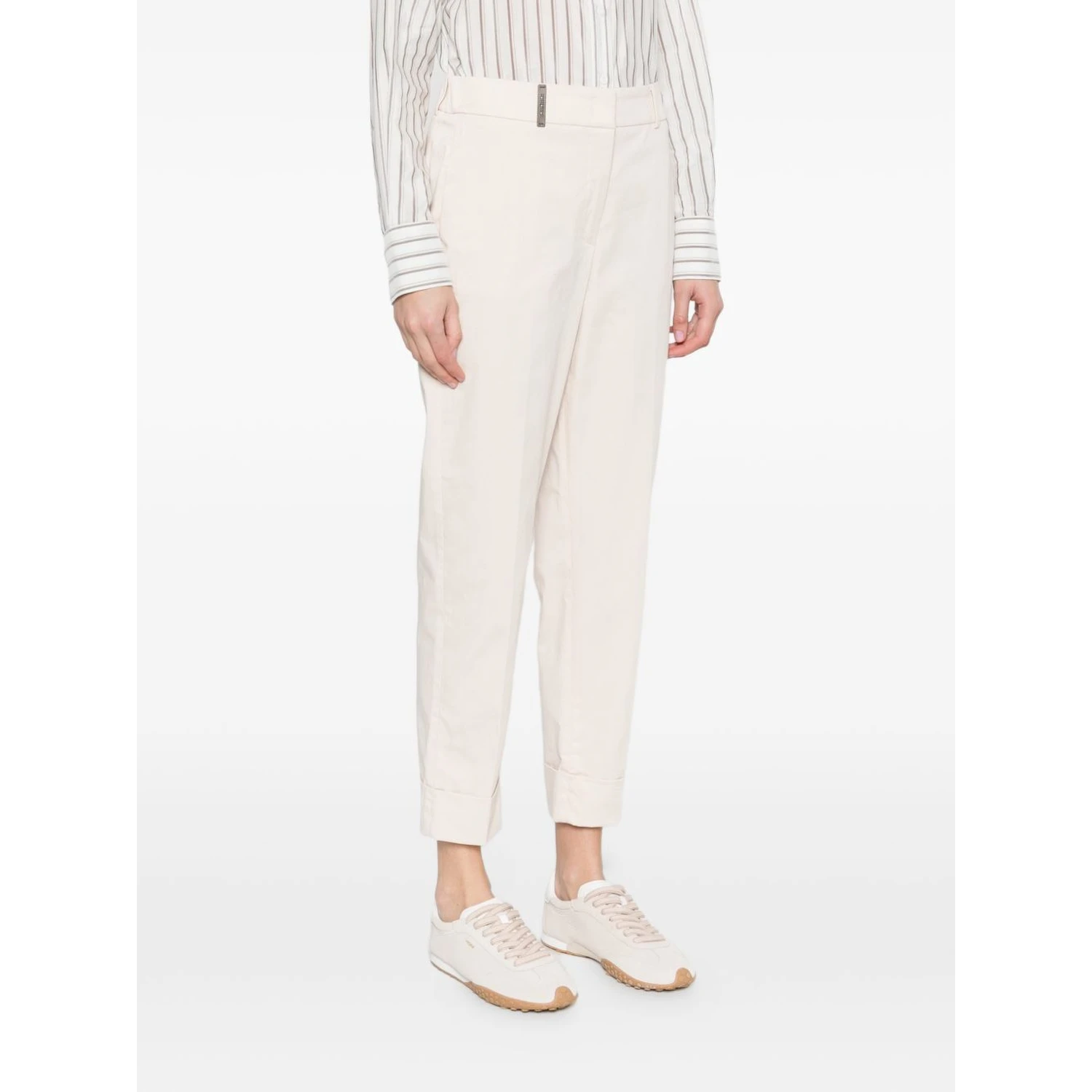 Peserico Trousers Beige