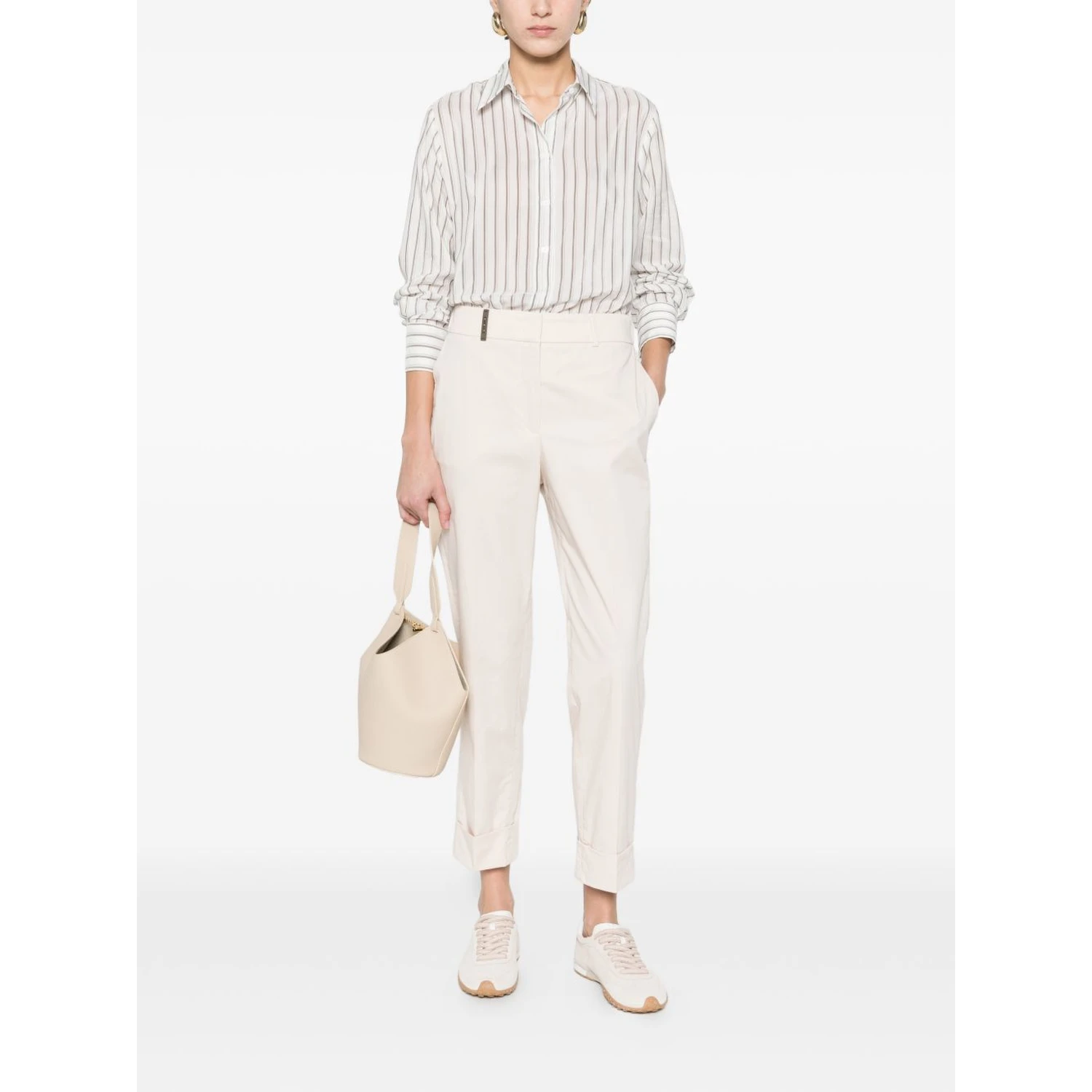 Peserico Trousers Beige