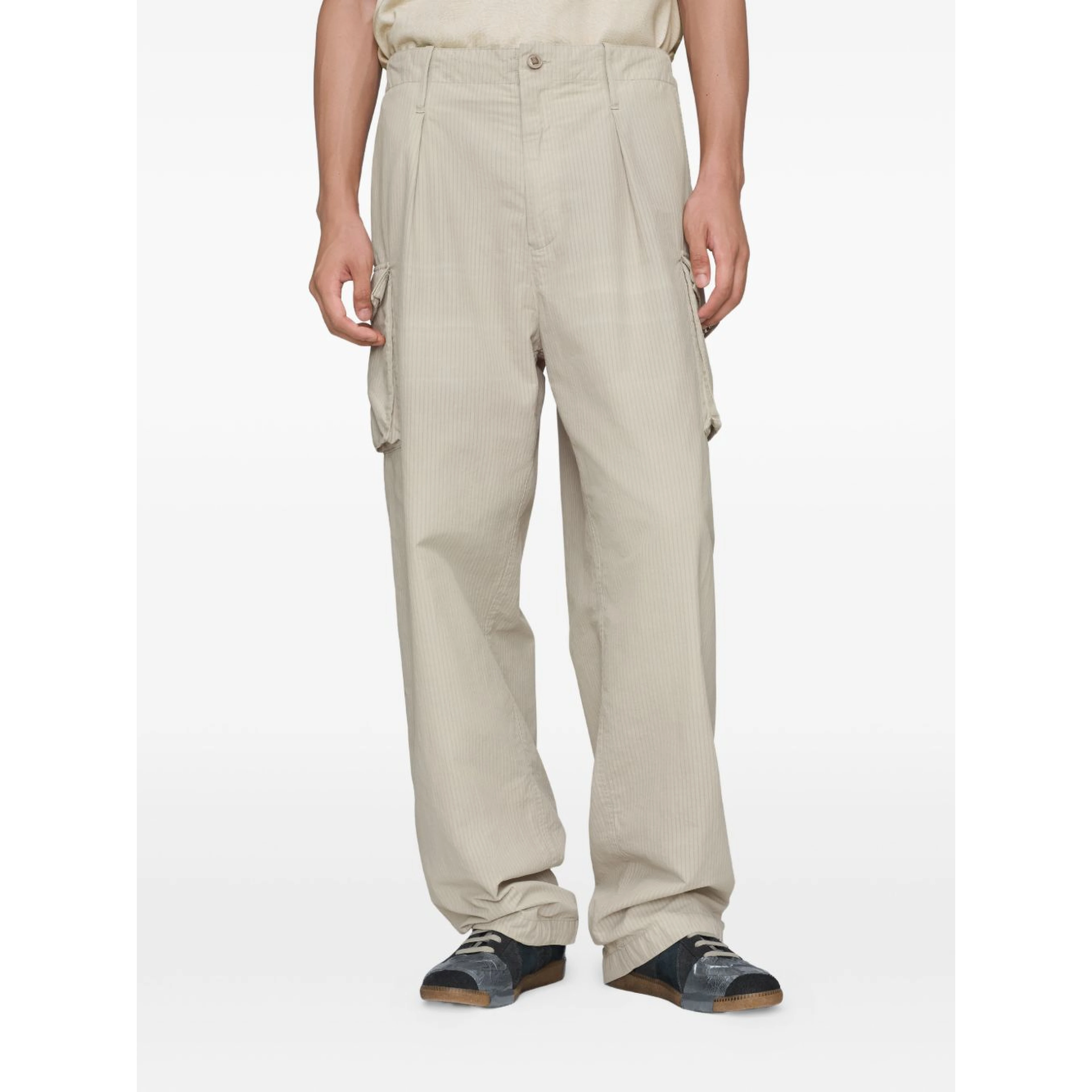 Maison Margiela Trousers Brown