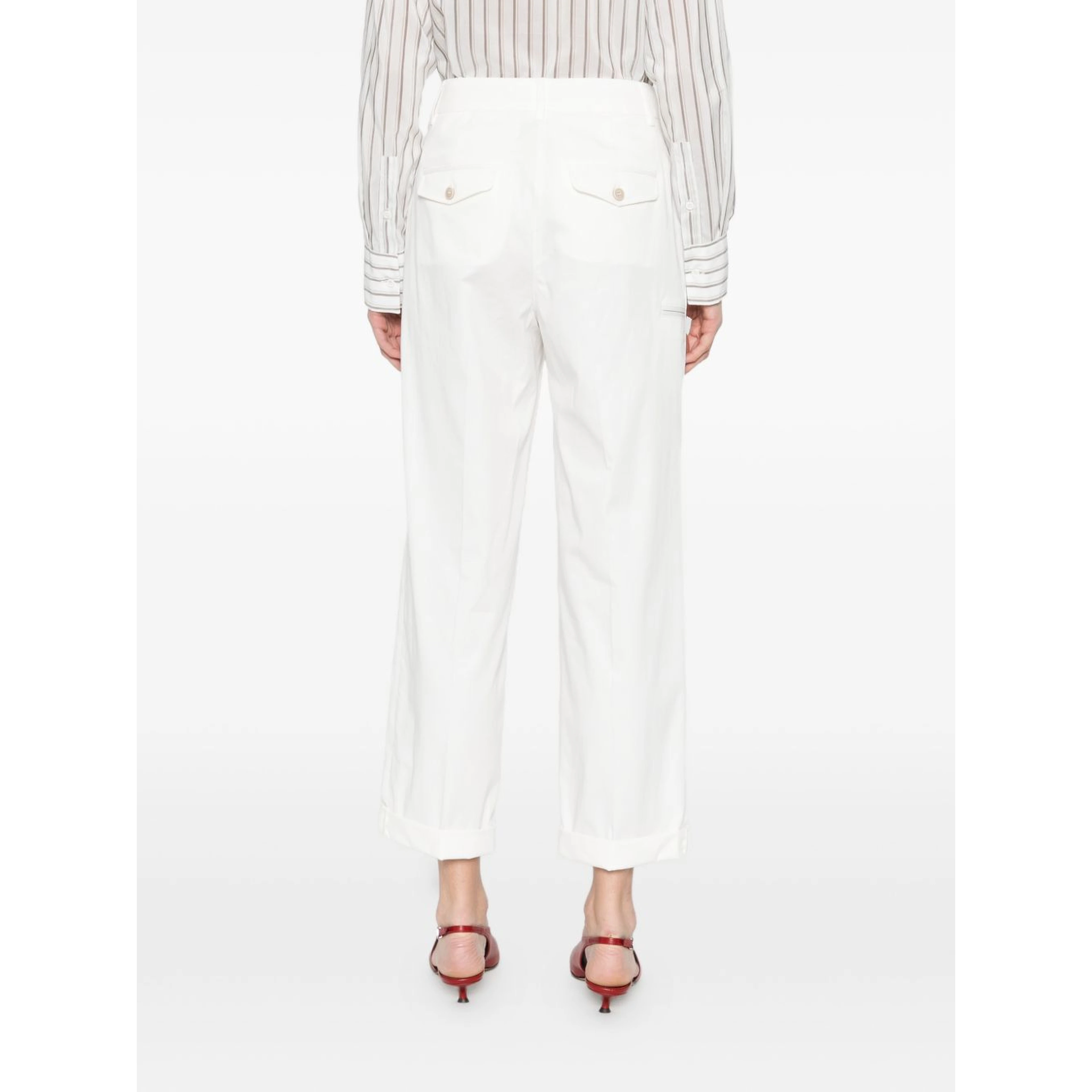 Peserico Trousers White