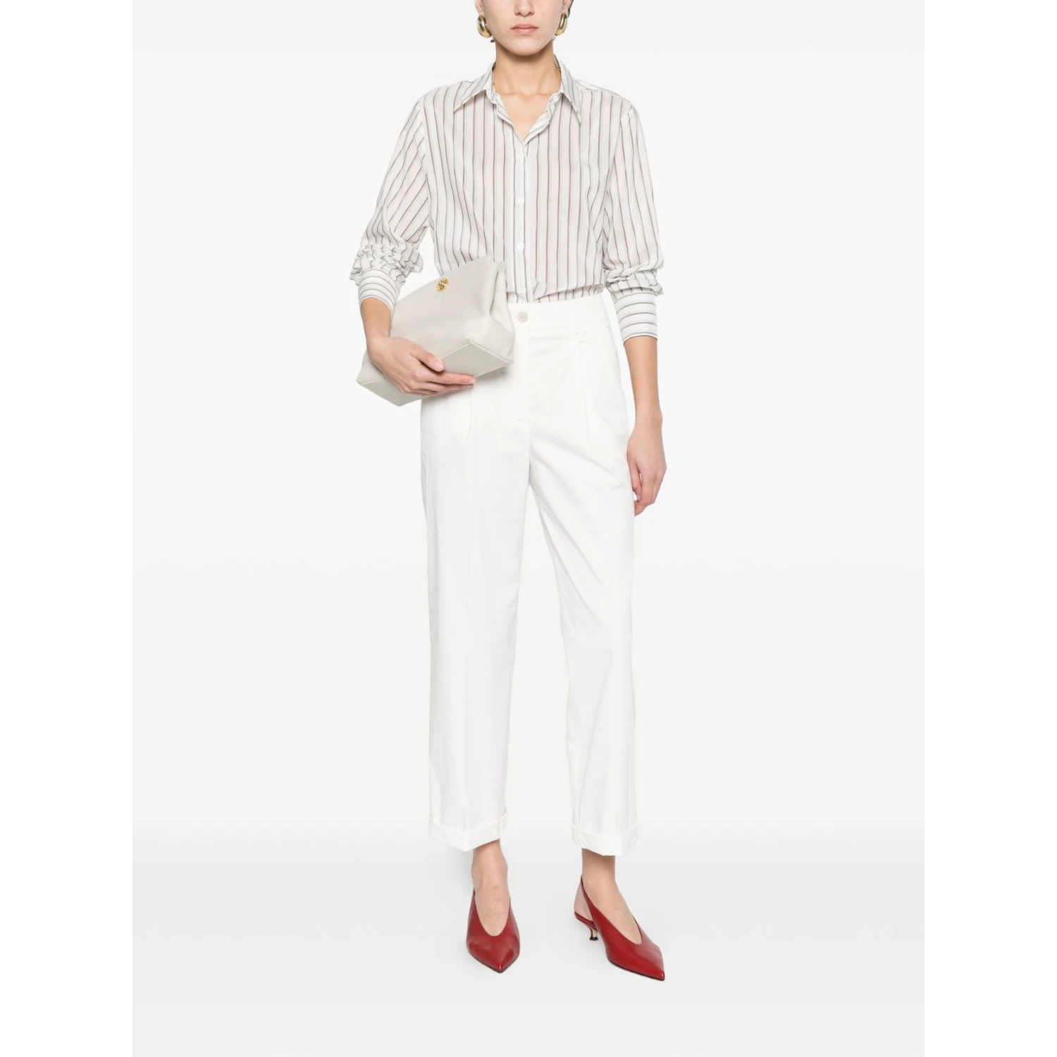 Peserico Trousers White